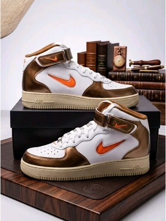Size 7.5M -  Nike Air Force 1 Mid Ale Brown 2022 - DH5623-100 main image 6